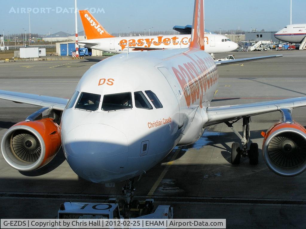 G-EZDS, 2008 Airbus A319-111 C/N 3702, easyJet
