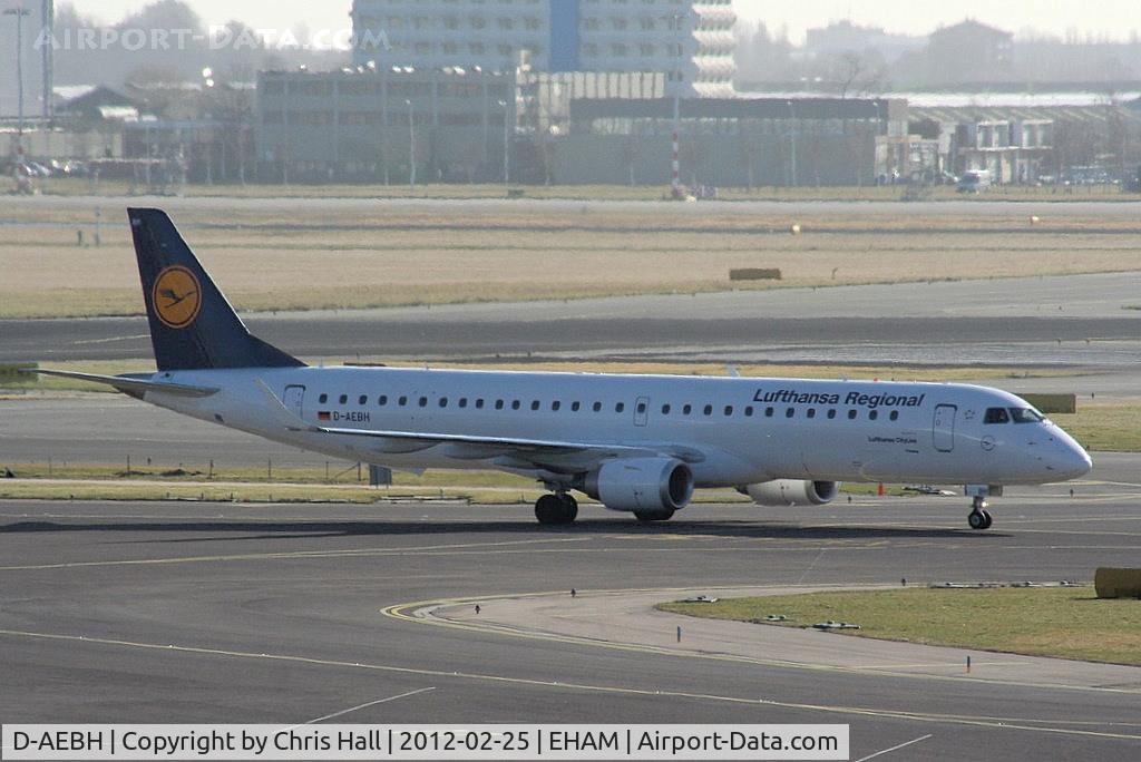 D-AEBH, 2011 Embraer 195LR (ERJ-190-200LR) C/N 19000447, Lufthansa CityLine