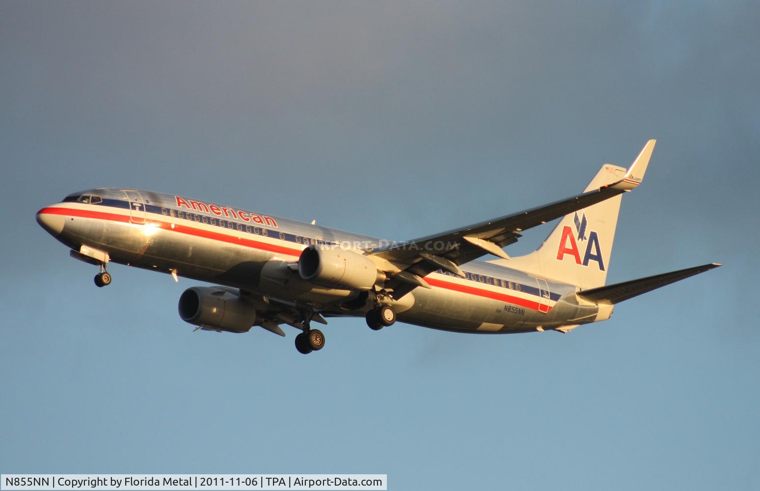 N855NN, 2010 Boeing 737-823 C/N 40582, American 737