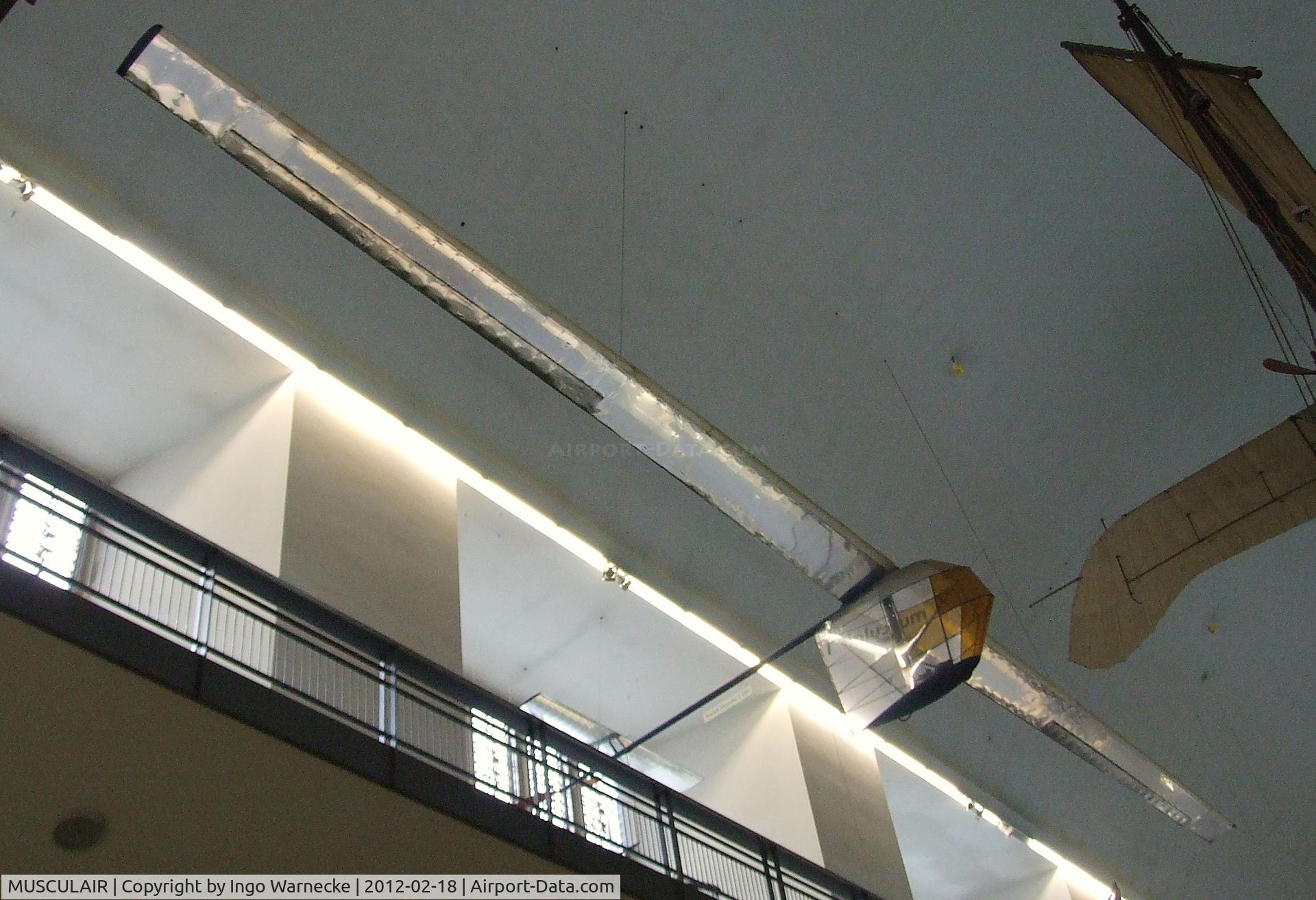 MUSCULAIR, 1984 Rochelt Musculair 1 C/N 01, Günther Rochelt Musculair 1 human-powered aircraft at the Deutsches Museum, München (Munich)