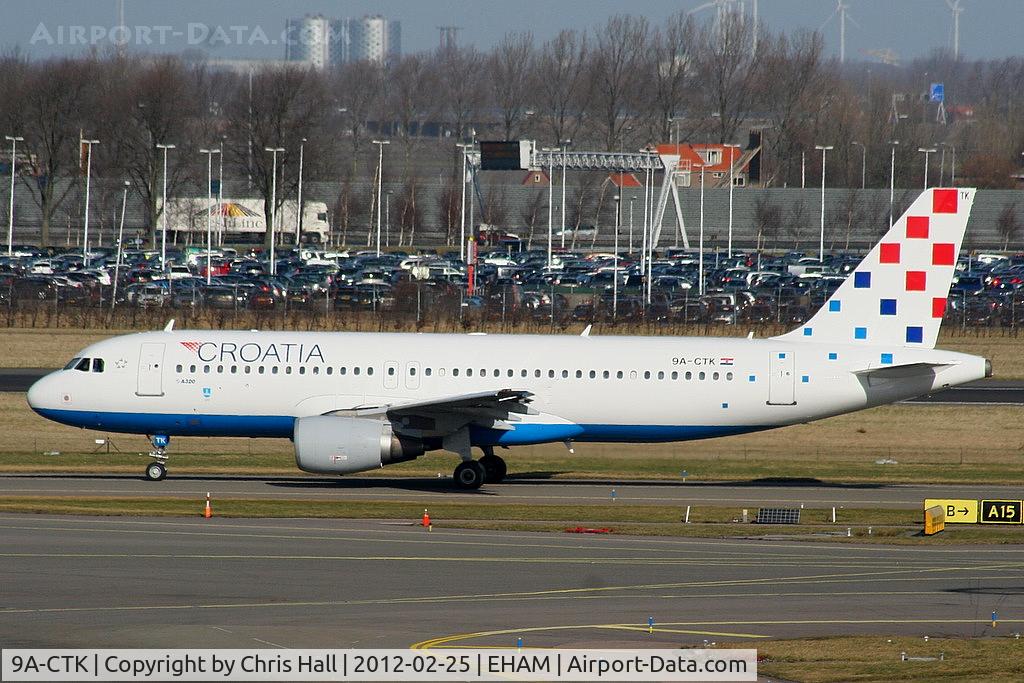 9A-CTK, 2000 Airbus A320-214 C/N 1237, Croatia Airlines
