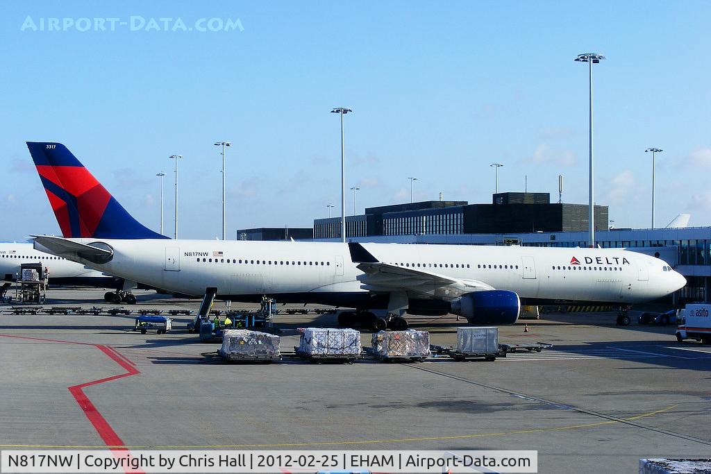 N817NW, 2007 Airbus A330-323 C/N 0843, Delta Airlines