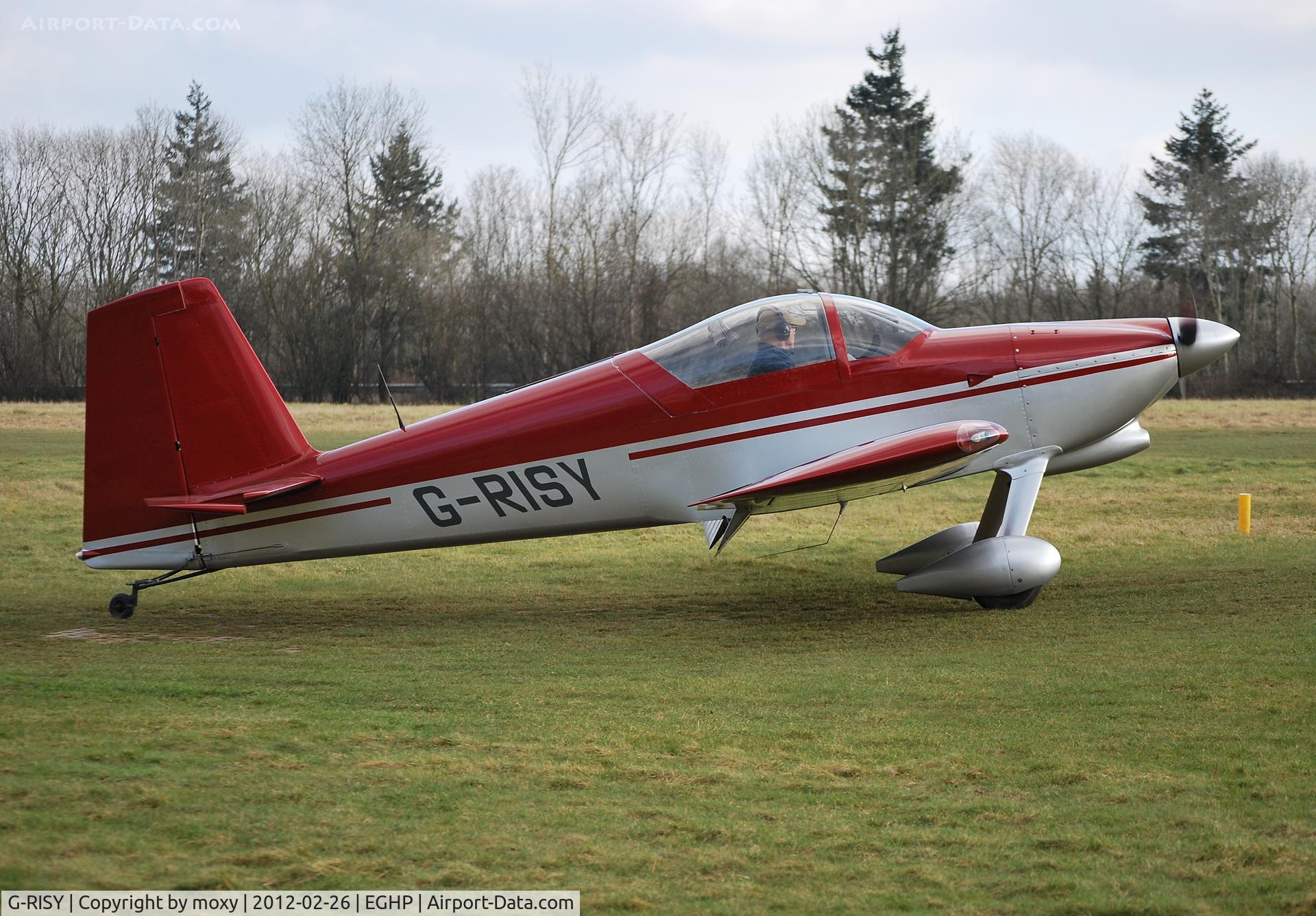 G-RISY, 2008 Vans RV-7 C/N PFA 323-14320, Weal AJA Vans RV-7 at Popham