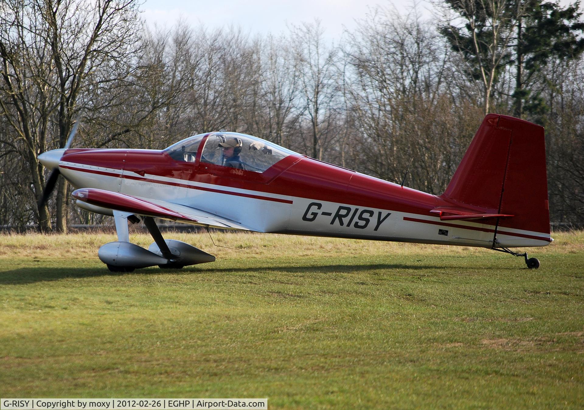 G-RISY, 2008 Vans RV-7 C/N PFA 323-14320, Weal AJA Vans RV-7 at Popham