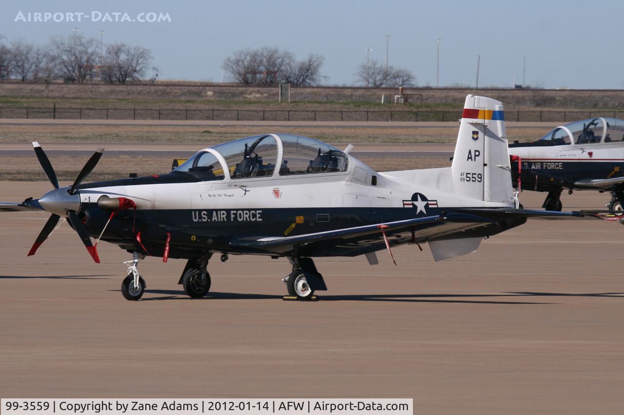 99-3559, 1999 Raytheon T-6A Texan II C/N PT-63, At Alliance Airport - Fort Worth, TX