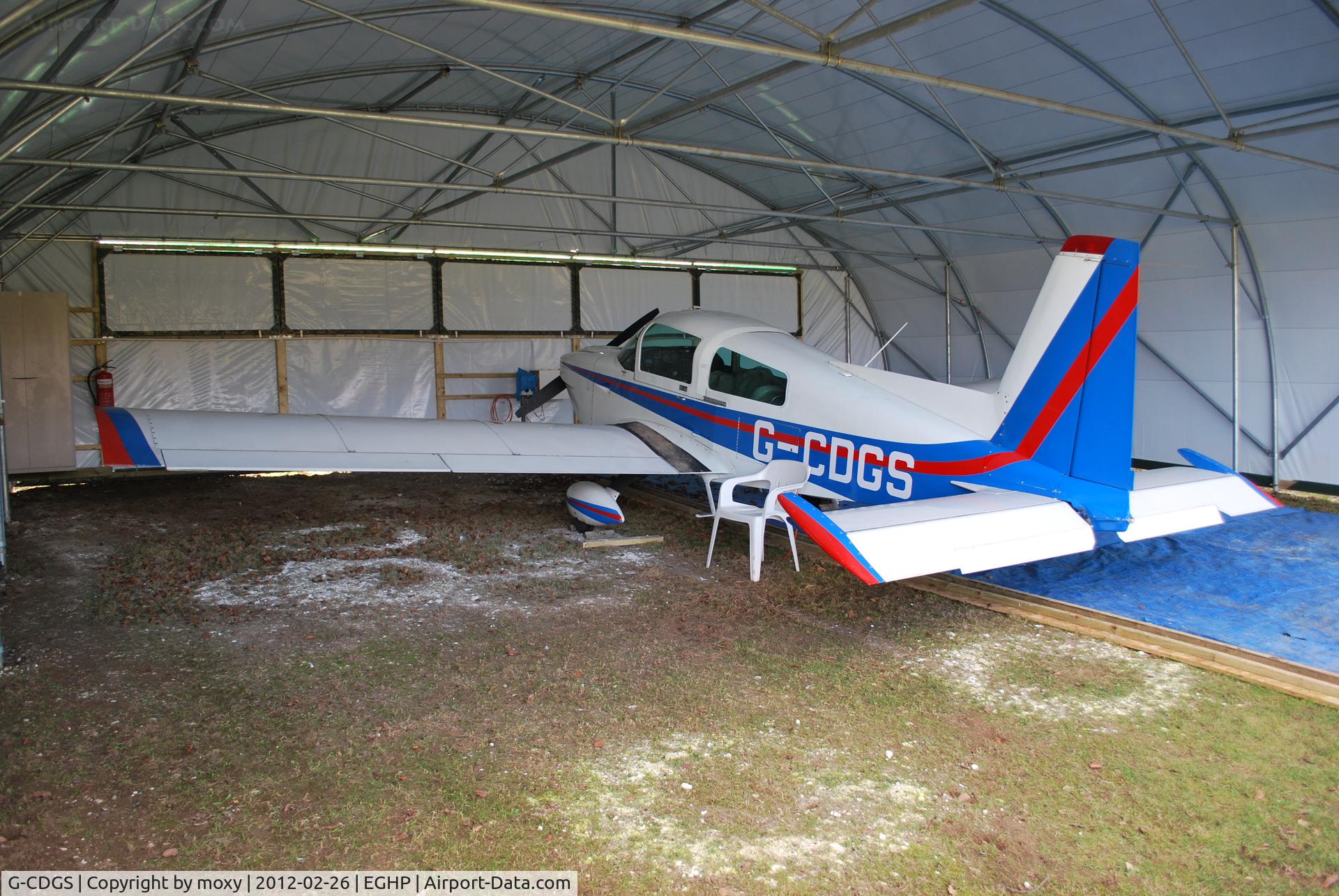 G-CDGS, 1991 American General AG-5B Tiger C/N 10097, American General Aviation Corp AG-5B Tiger at Popham. Ex PH-BMA