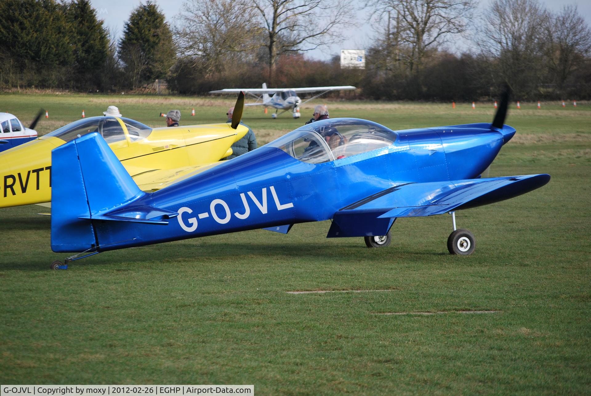 G-OJVL, 2012 Vans RV-6 C/N PFA 181-12441, Tomlinson SE Vans RV-6 at Popham