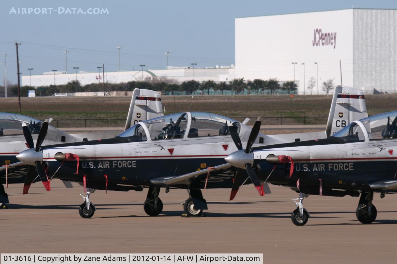 01-3616, 2001 Raytheon T-6A Texan II C/N PT-139, At Alliance Airport - Fort Worth, TX