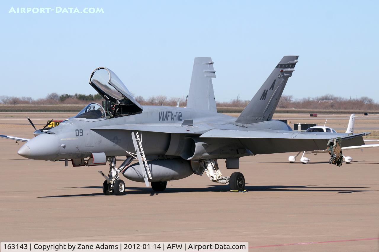 163143, McDonnell Douglas F/A-18C Hornet C/N 0561/A468, At Alliance Airport - Fort Worth, TX