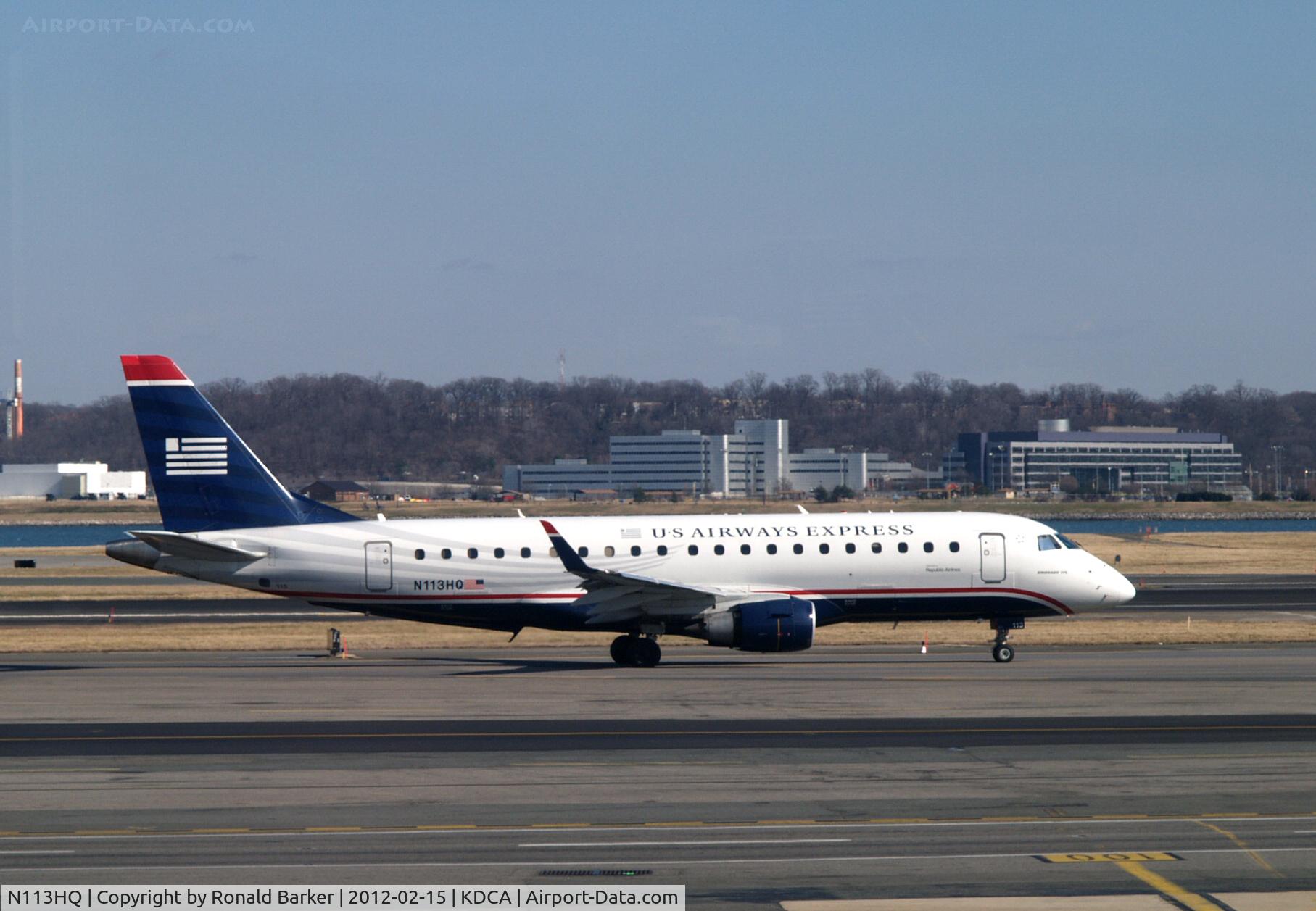 N113HQ, 2007 Embraer 175LR (ERJ-170-200LR) C/N 17000177, DCA, VA