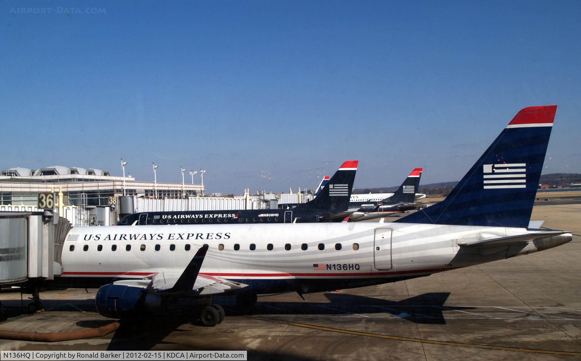 N136HQ, 2008 Embraer 175LR (ERJ-170-200LR) C/N 17000228, DCA, VA