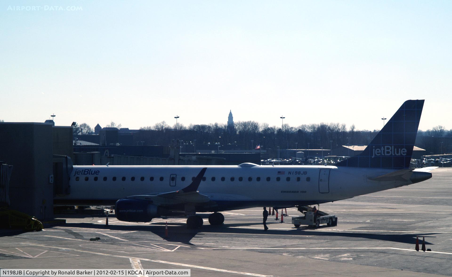 N198JB, 2006 Embraer 190AR (ERJ-190-100IGW) C/N 19000021, DCA, V A