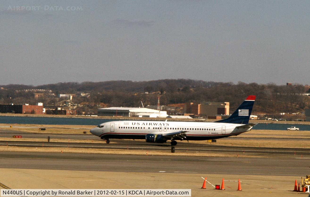 N440US, 1990 Boeing 737-4B7 C/N 24811, DCA, VA