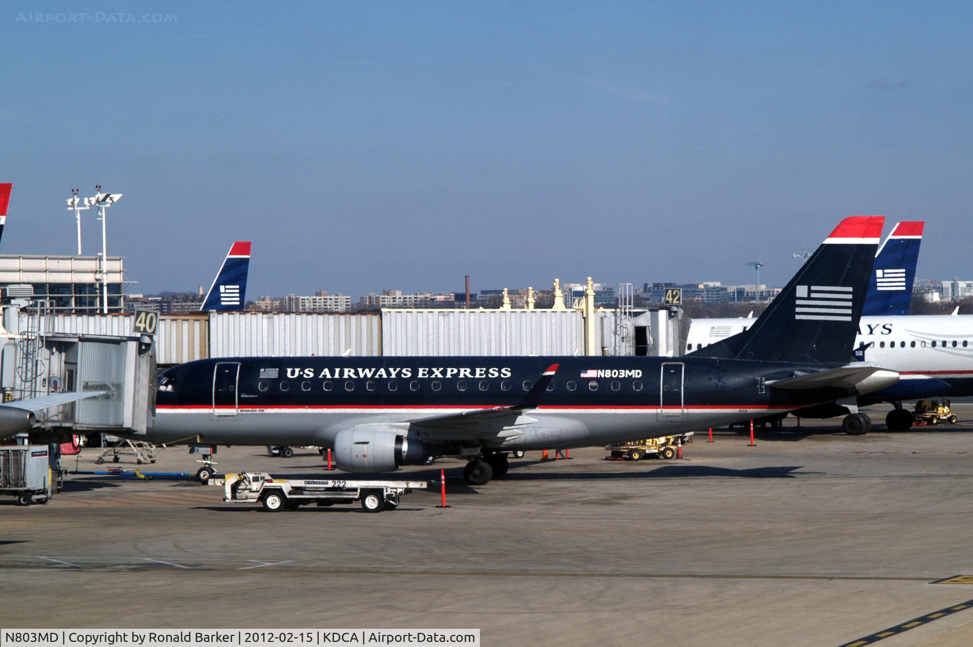 N803MD, 2004 Embraer 170SU (ERJ-170-100SU) C/N 17000015, DCA, VA