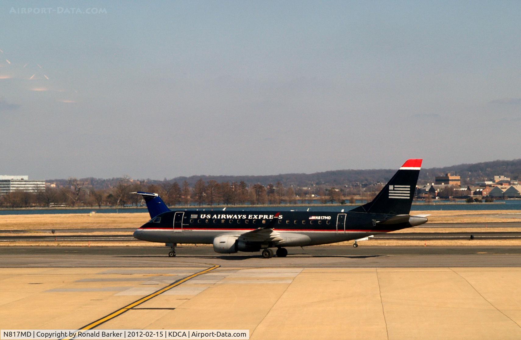 N817MD, 2004 Embraer 170SU (ERJ-170-100SU) C/N 17000038, Taxi DCA, VA