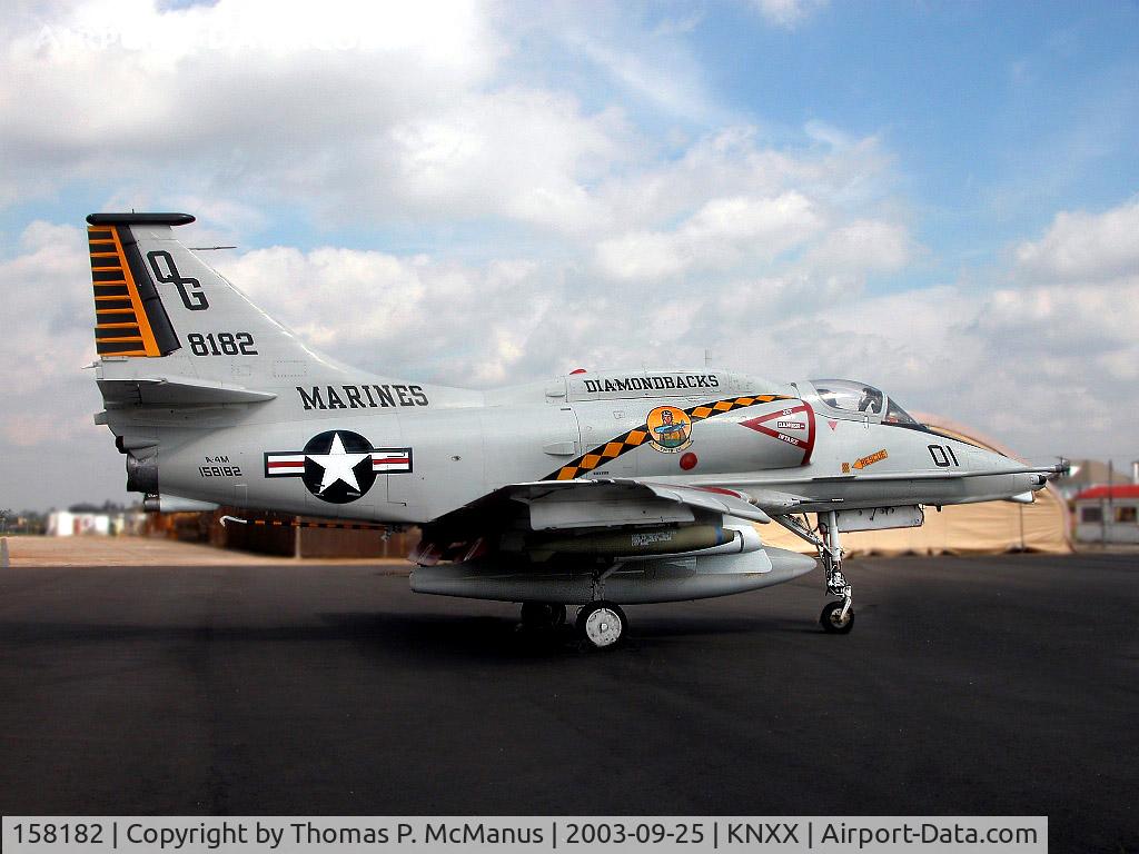 158182, 1971 Douglas A-4M Skyhawk C/N 14219, McDonnell Douglas A-4M  BuNo:  158182, C/N 14219, 