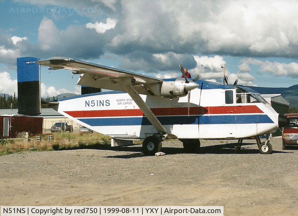 N51NS, 1967 Short SC-7 Skyvan 3 C/N SH.1843, Photograph by Edwin van Opstal with permission. Scanned from a color print.