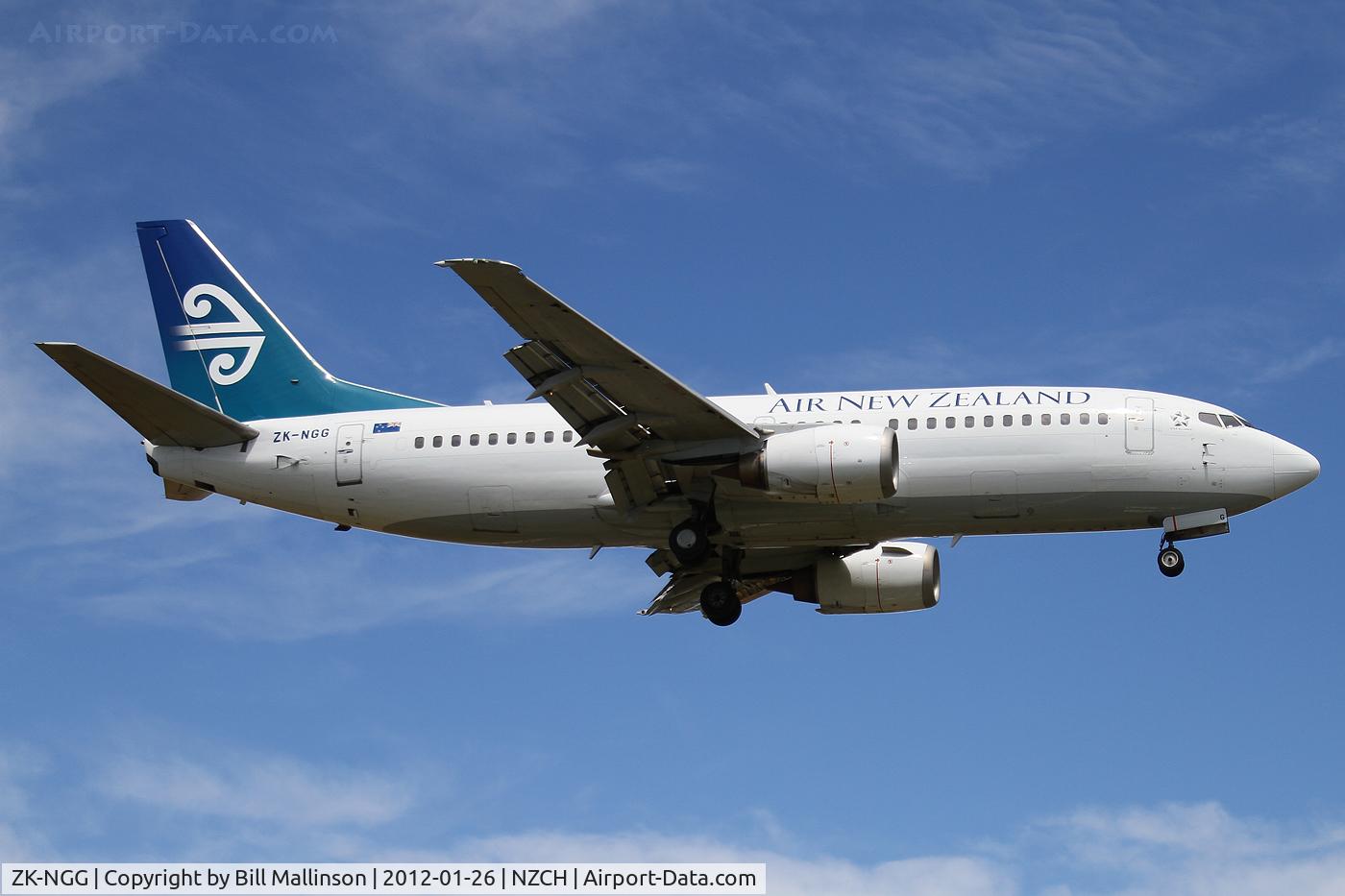 ZK-NGG, 1999 Boeing 737-319 C/N 25606, FINALS TO 29