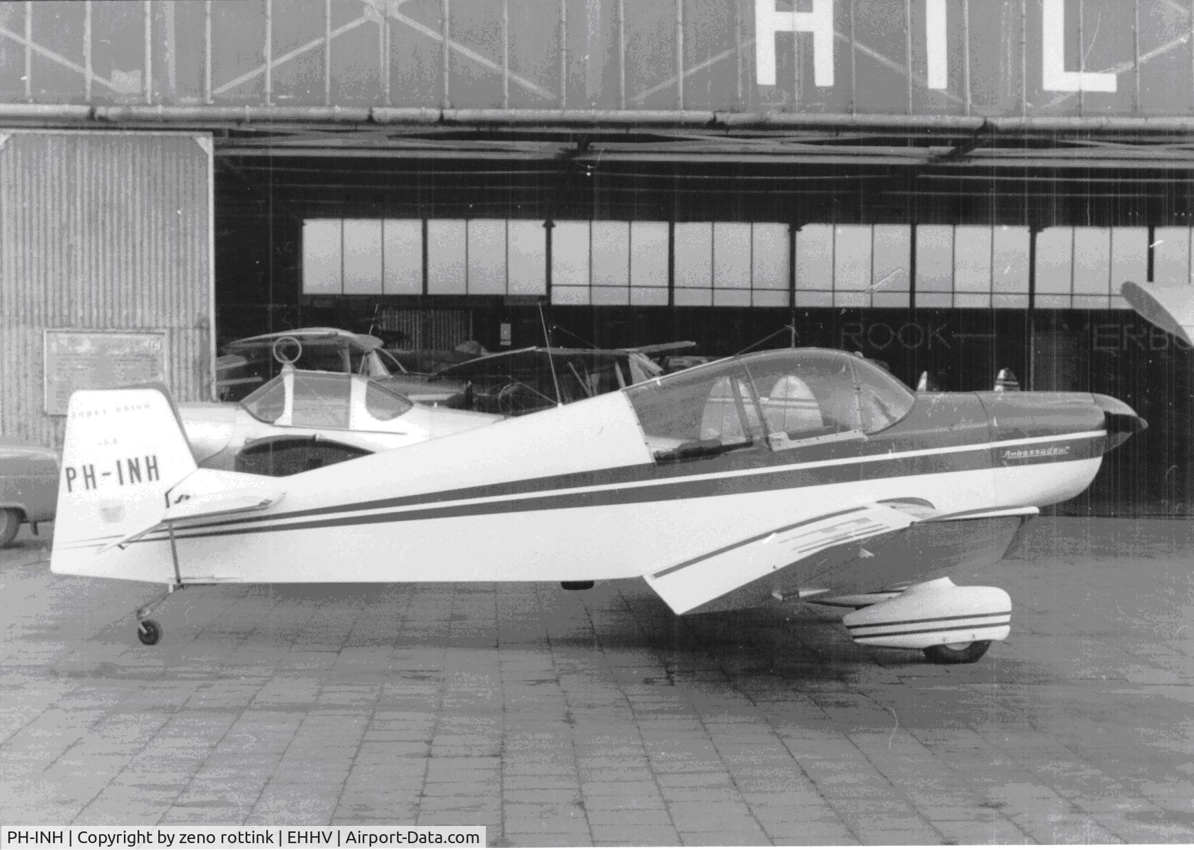 PH-INH, 1959 Jodel DR-100 Ambassadeur C/N 58, Jodel DR100 C/N 58