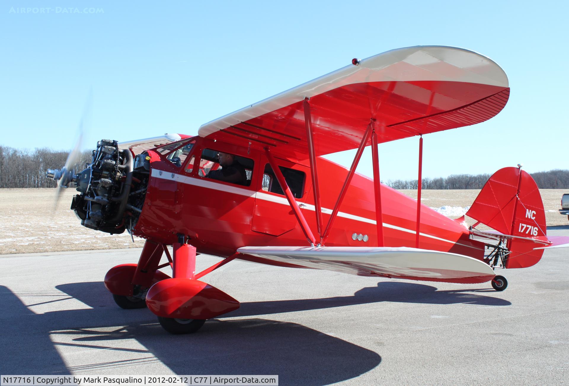 N17716, 1937 Waco YKS-7 C/N 4623, Waco YKS-7