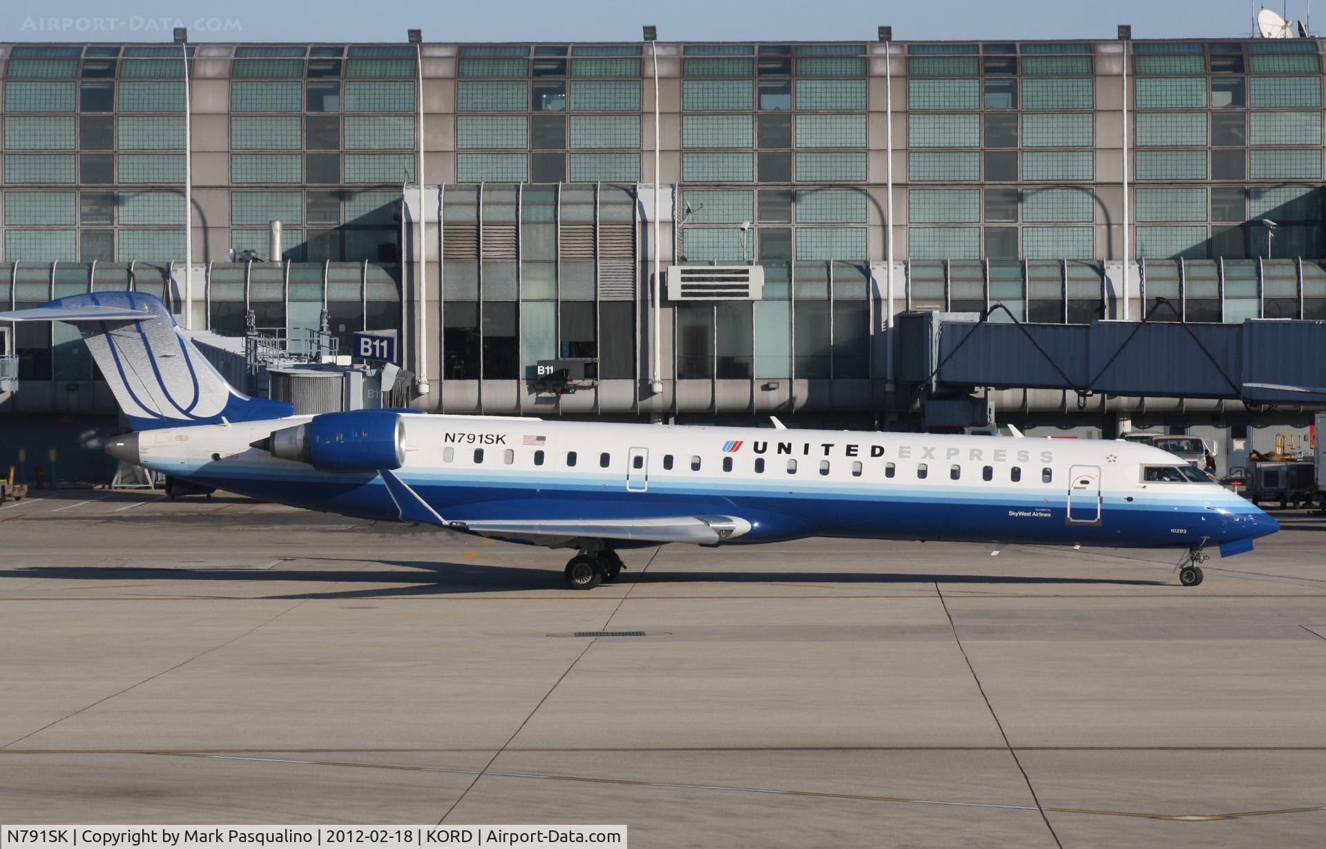 N791SK, 2009 Bombardier CRJ-700 (CL-600-2C10) Regional Jet C/N 10293, CL-600-2C10