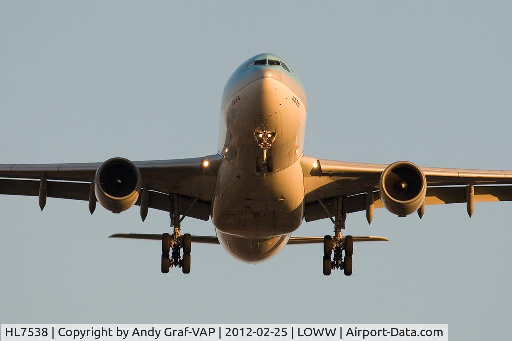 HL7538, 1998 Airbus A330-223 C/N 222, Korean Air A330-200
