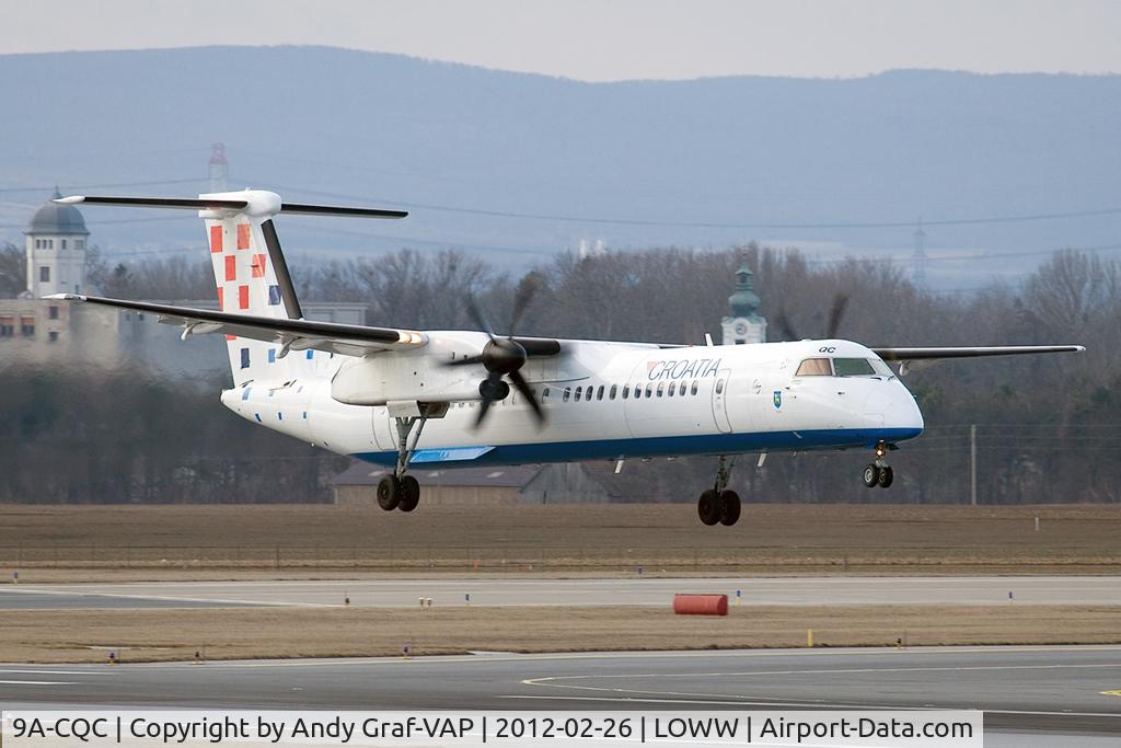 9A-CQC, 2009 De Havilland Canada DHC-8-402Q Dash 8 C/N 4258, Croatia Airlines DHC8-400
