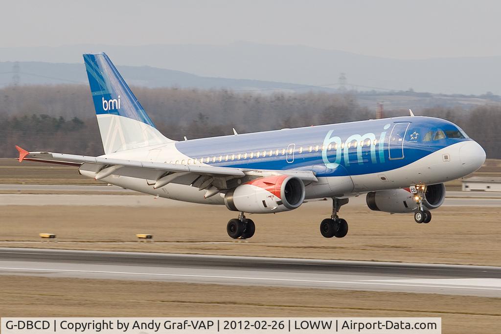 G-DBCD, 2005 Airbus A319-131 C/N 2389, BMI A319