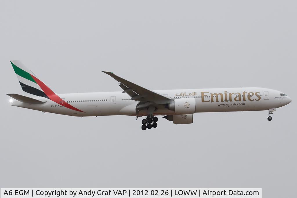 A6-EGM, 2012 Boeing 777-31H/ER C/N 41073, Emirates 777-300