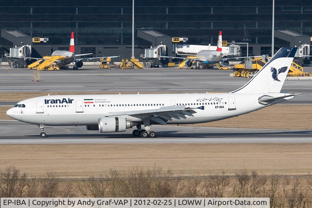 EP-IBA, 1993 Airbus A300B4-605R C/N 723, Iran Air A300-600