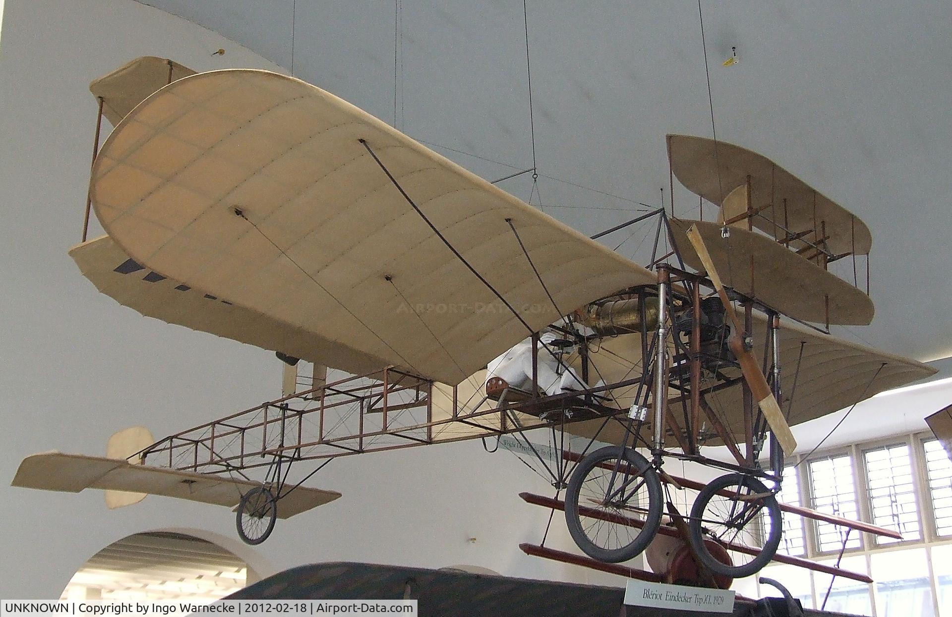 UNKNOWN, 1909 Bleriot XI C/N Not found Bleriot XI, Bleriot XI at the Deutsches Museum, München (Munich)