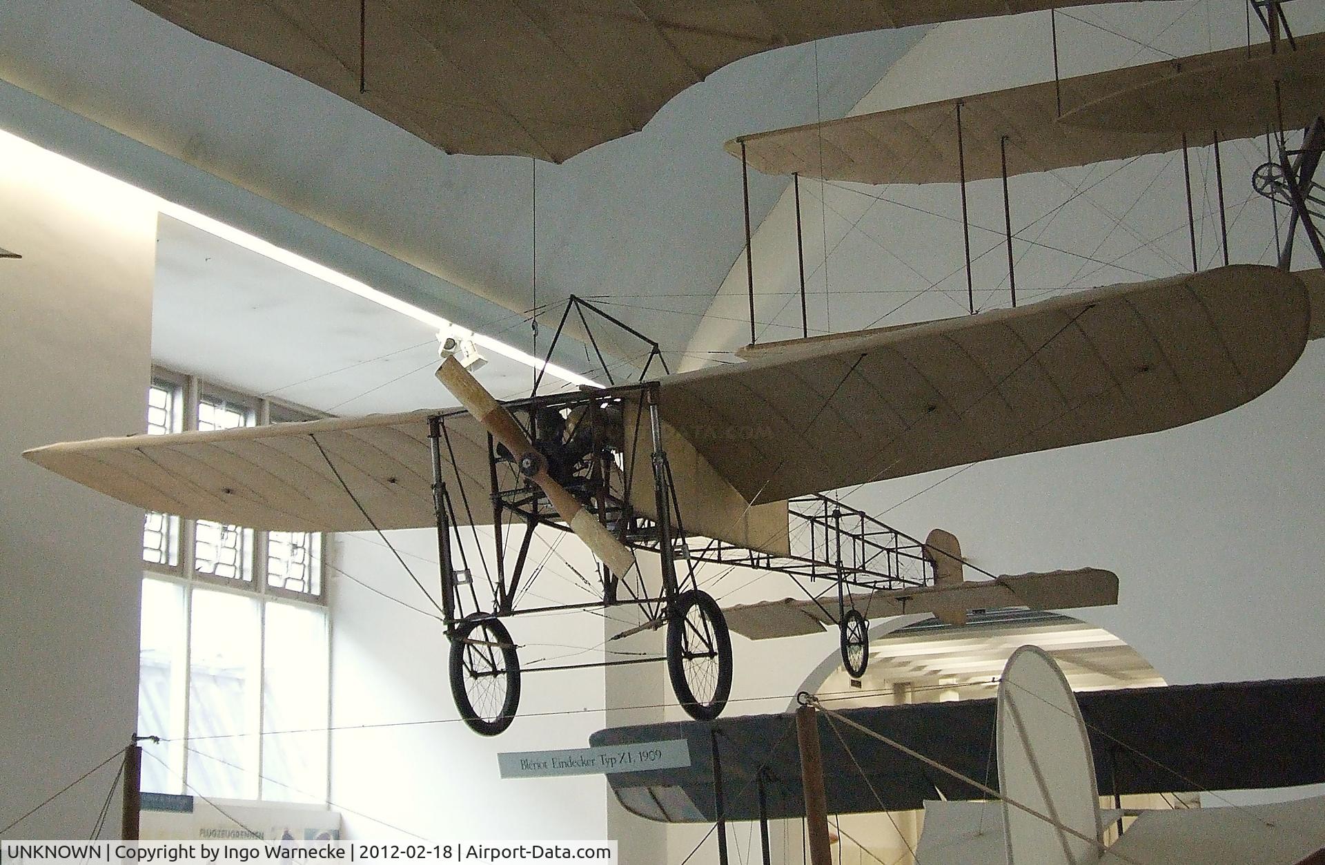 UNKNOWN, 1909 Bleriot XI C/N Not found Bleriot XI, Bleriot XI at the Deutsches Museum, München (Munich)