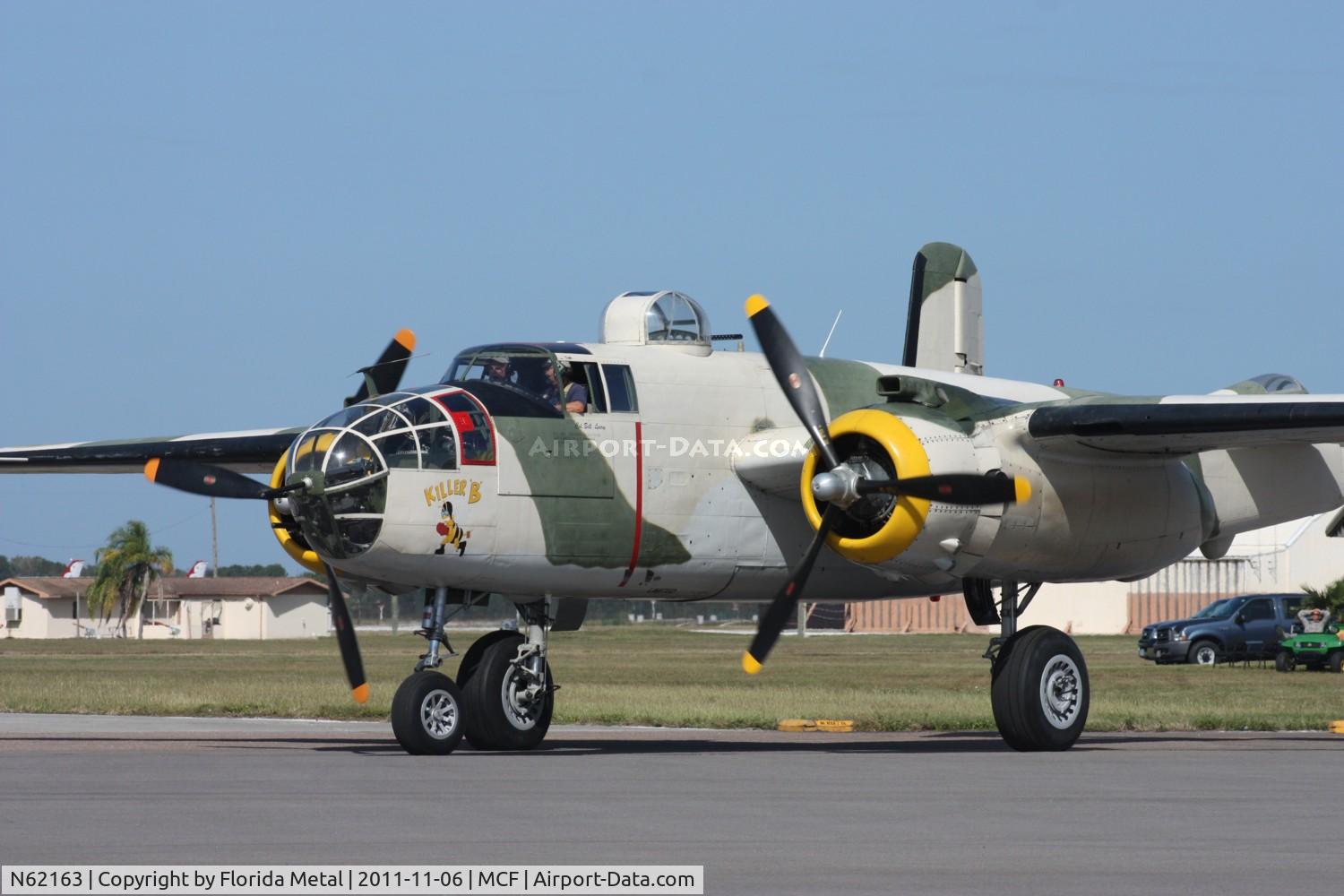 N62163, 1944 North American B-25J Mitchell Mitchell C/N 108-47451, Killer B