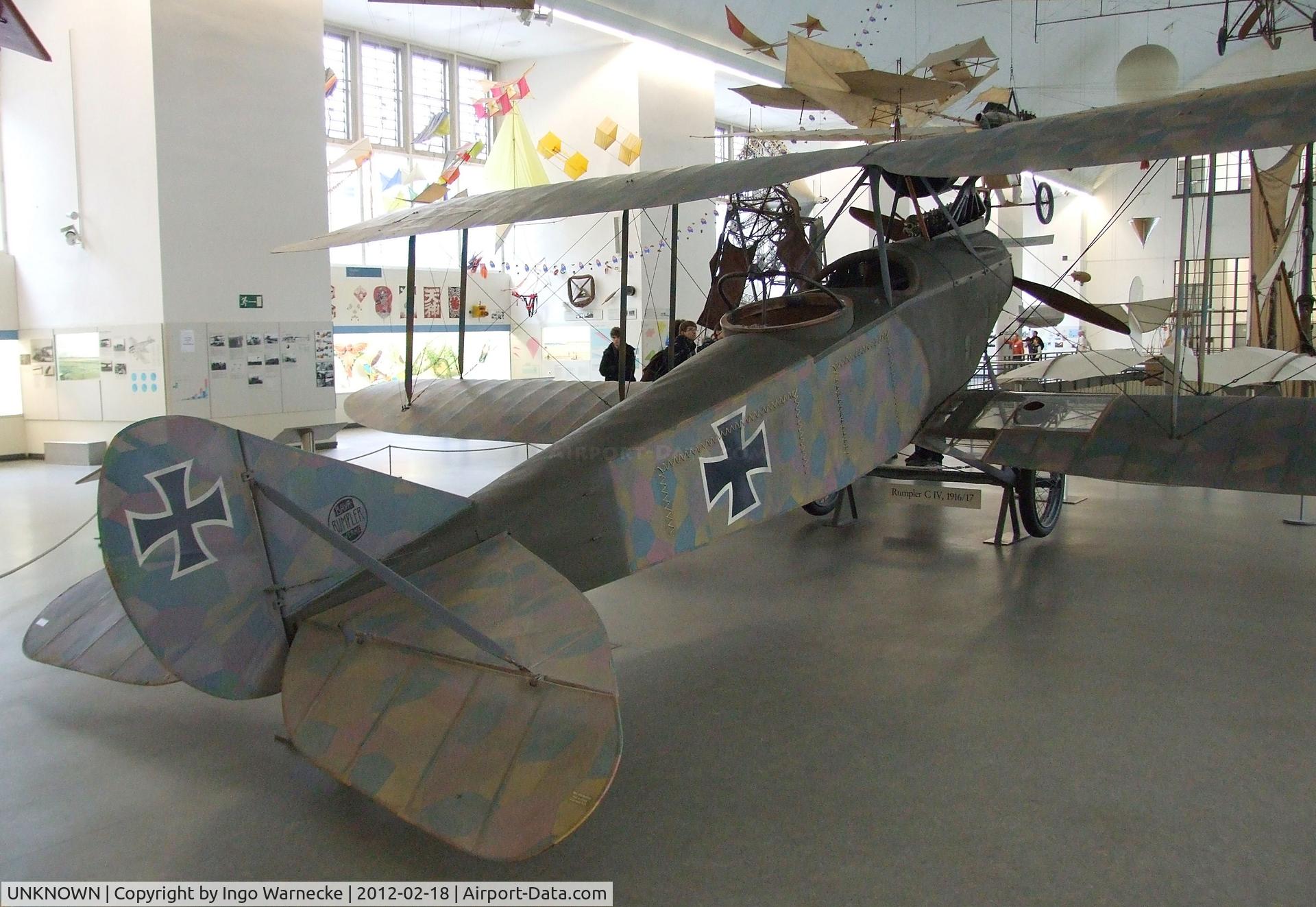 UNKNOWN, 1917 Rumpler C.IV C/N 310, Rumpler C IV at the Deutsches Museum, München (Munich)