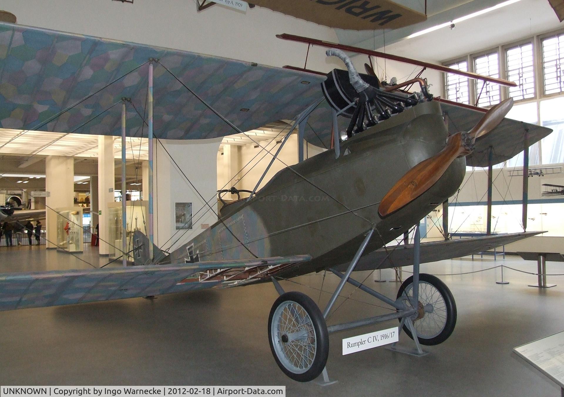 UNKNOWN, 1917 Rumpler C.IV C/N 310, Rumpler C IV at the Deutsches Museum, München (Munich)