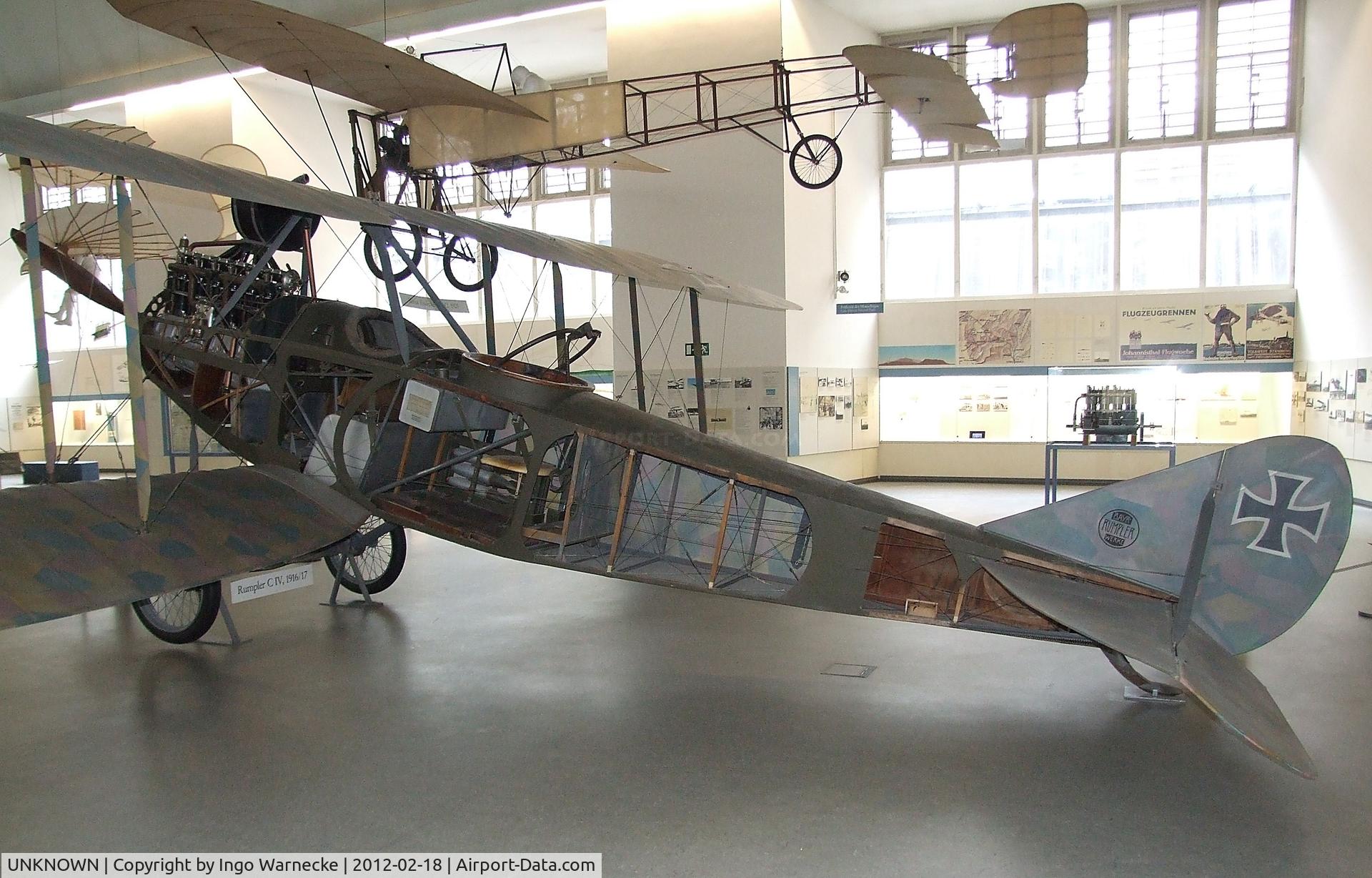 UNKNOWN, 1917 Rumpler C.IV C/N 310, Rumpler C IV at the Deutsches Museum, München (Munich)