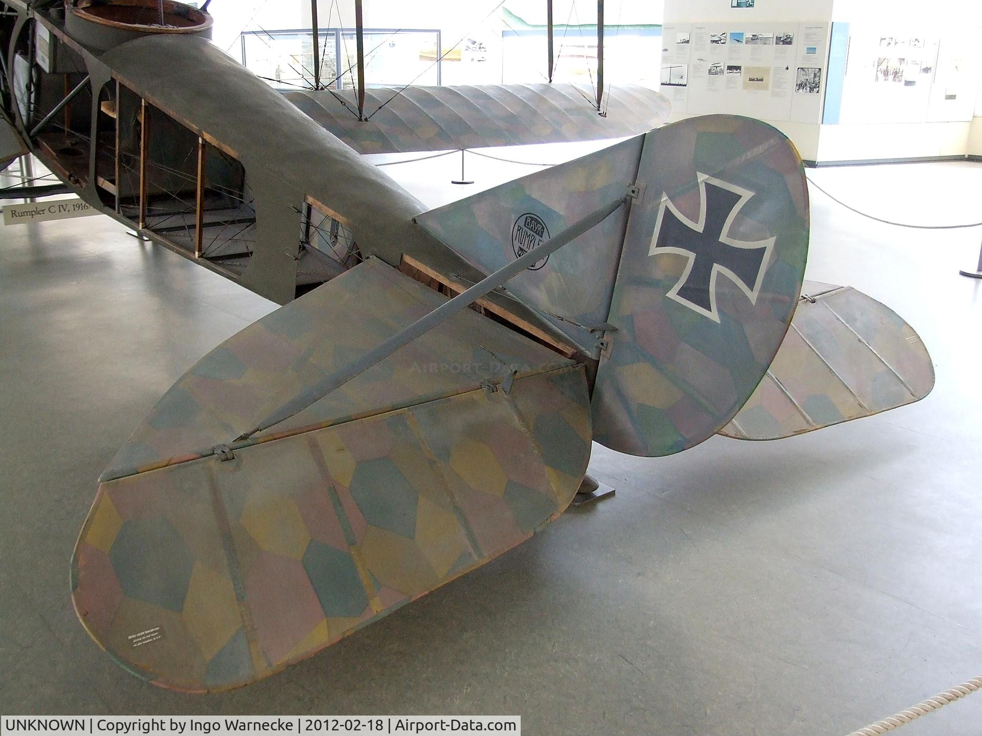 UNKNOWN, 1917 Rumpler C.IV C/N 310, Rumpler C IV at the Deutsches Museum, München (Munich)