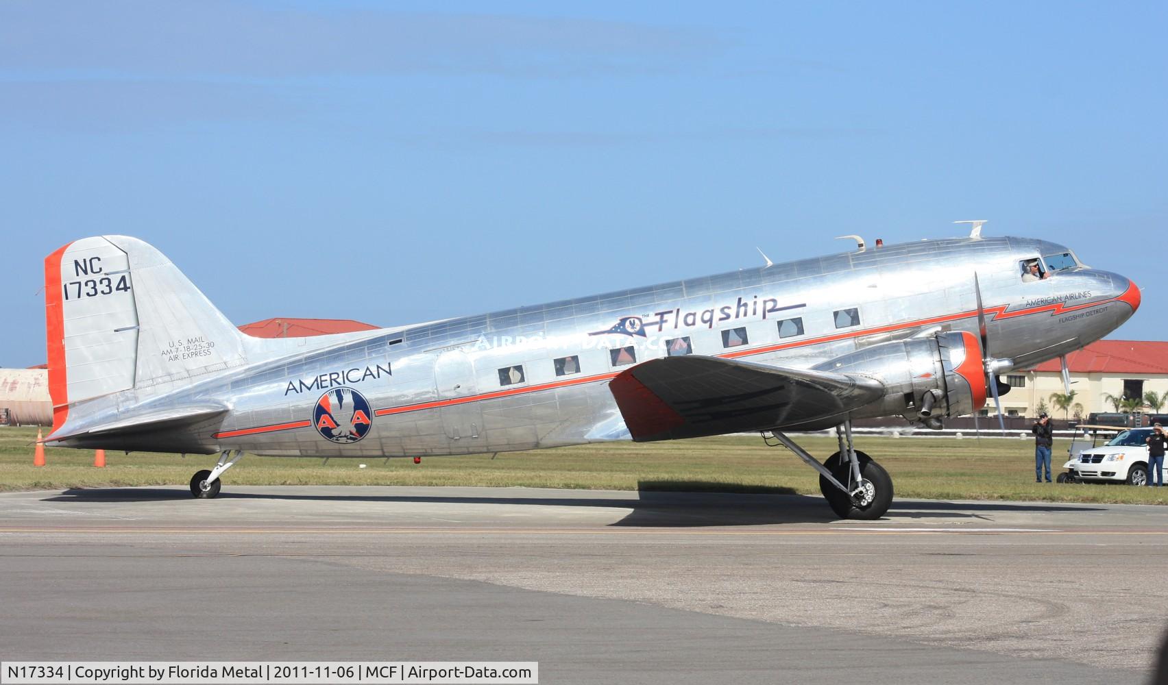 N17334, 1937 Douglas DC-3-178 C/N 1920, Flagship Detroit