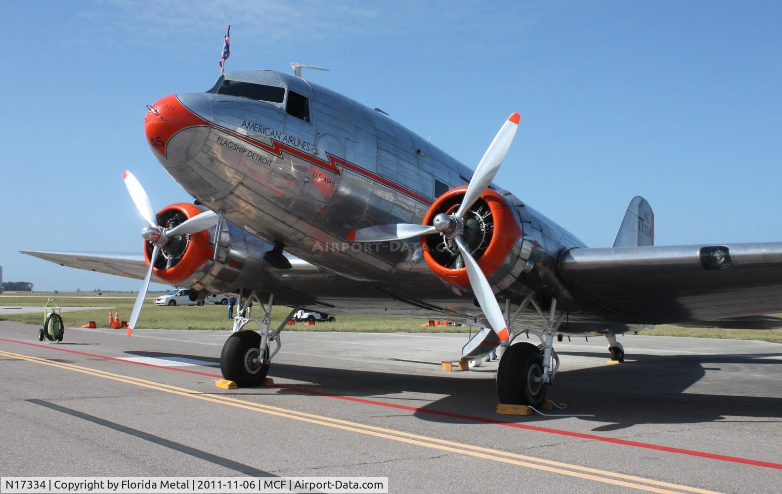 N17334, 1937 Douglas DC-3-178 C/N 1920, Flagship Detroit