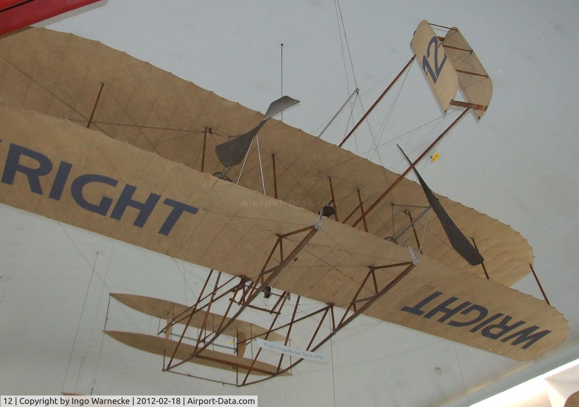 12, 1909 Wright Model A C/N 001, Wright Model A at the Deutsches Museum, München (Munich)