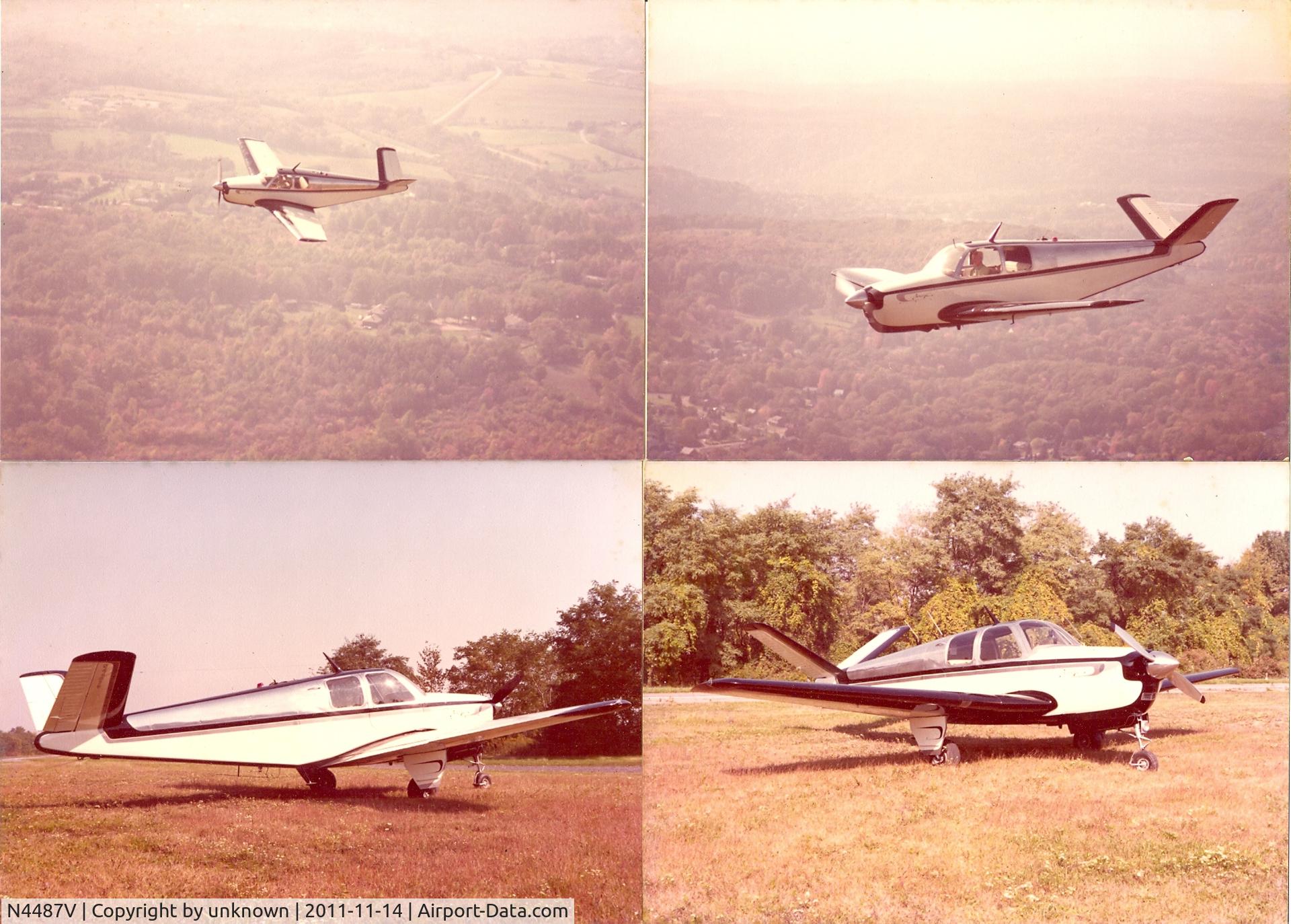N4487V, 1948 Beech 35 Bonanza C/N D-1306, N4487V