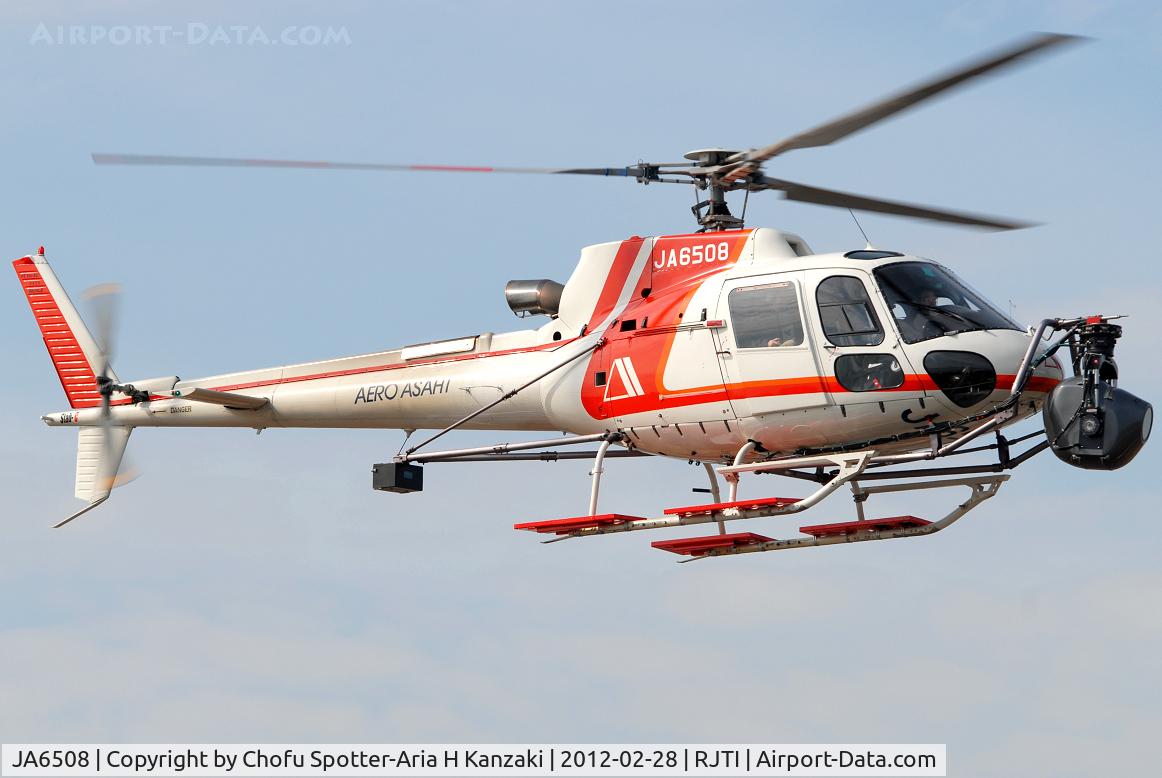 JA6508, 2008 Eurocopter AS-350B-3 Ecureuil Ecureuil C/N 4456, NikonD200+TAMRON SP AF 70-200mm F/2.8 Di LD [IF]