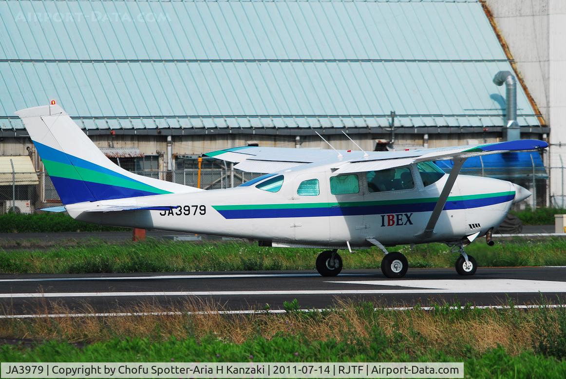 JA3979, Cessna TU206G Turbo Stationair Turbo Stationair C/N U20605640, NikonD200+TAMRON AF 200-500mm F/5-6.3 LD IF