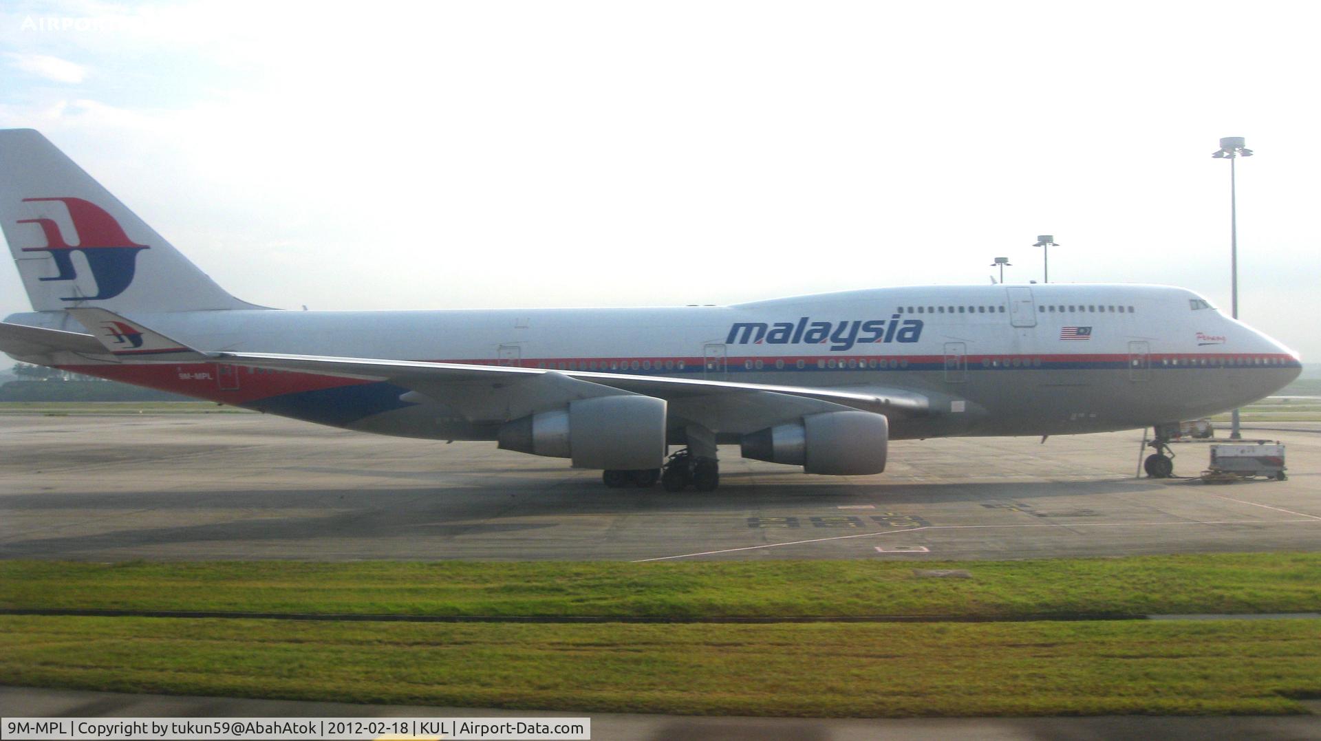 9M-MPL, 1998 Boeing 747-4H6 C/N 28428, Malaysia Airlines