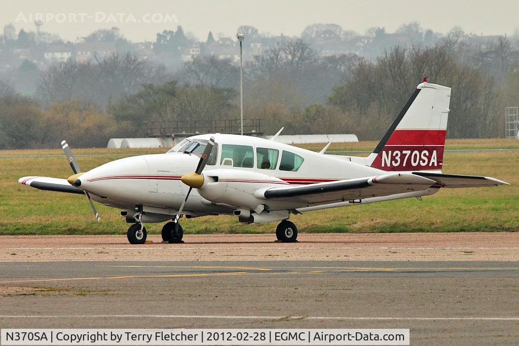 N370SA, 1979 Piper PA-23-250 Aztec C/N 278054005, 1979 Piper PA-23-250, c/n: 278054005 at Southend