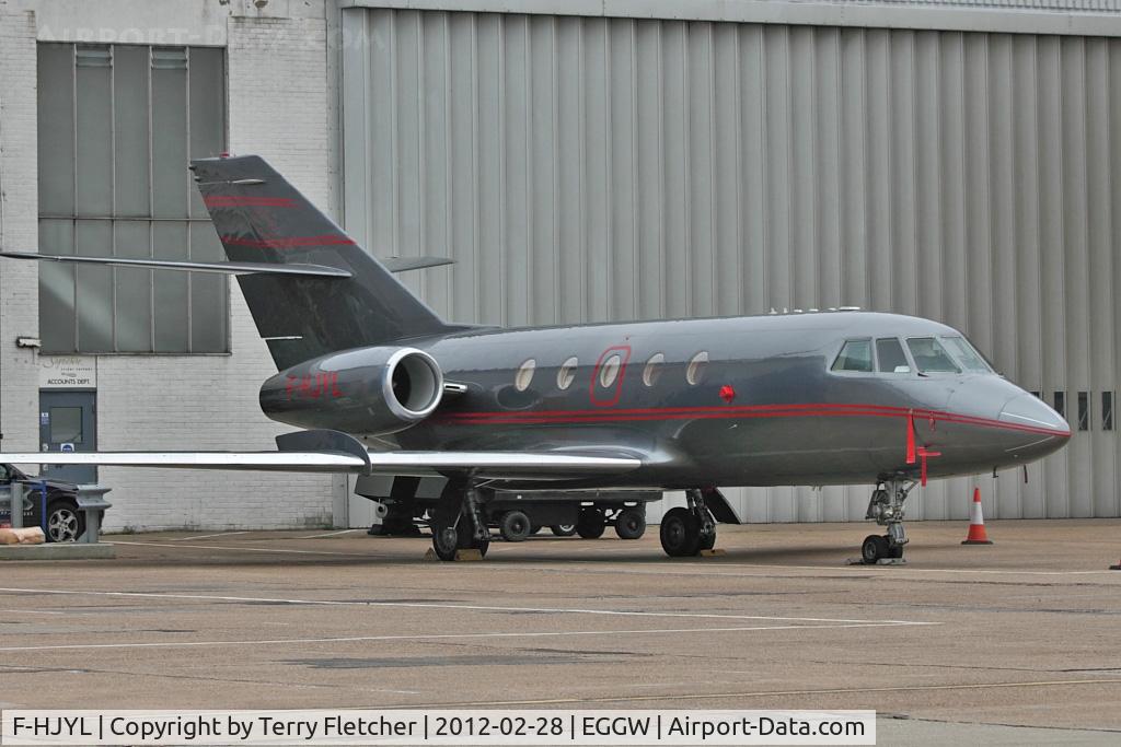 F-HJYL, 1974 Dassault Falcon (Mystere) 20E-5 C/N 307, Dassault Falcon 20E-5, c/n: 307 at Luton