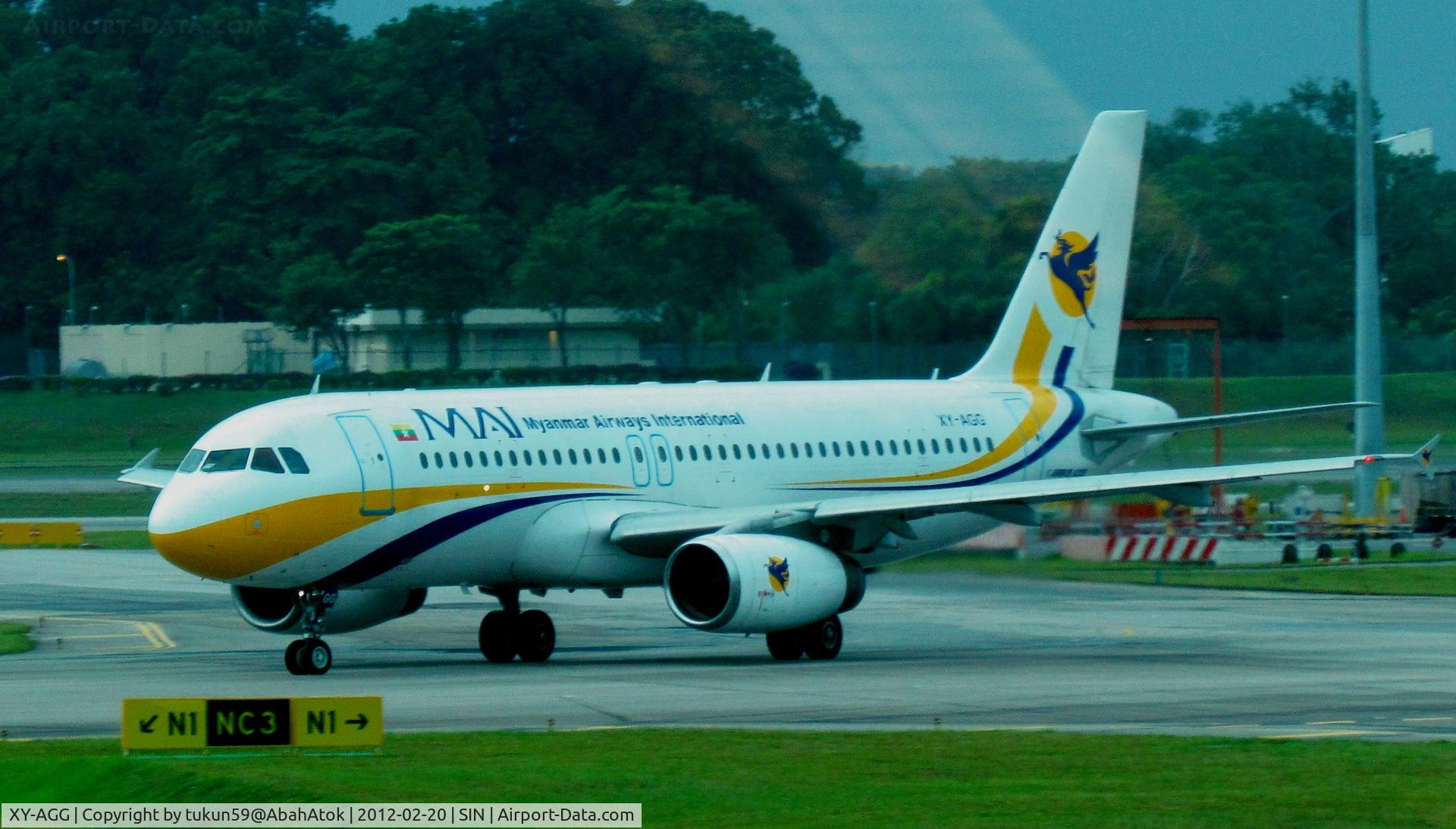 XY-AGG, 1990 Airbus A320-231 C/N 0114, Myanmar Airways International - MAI