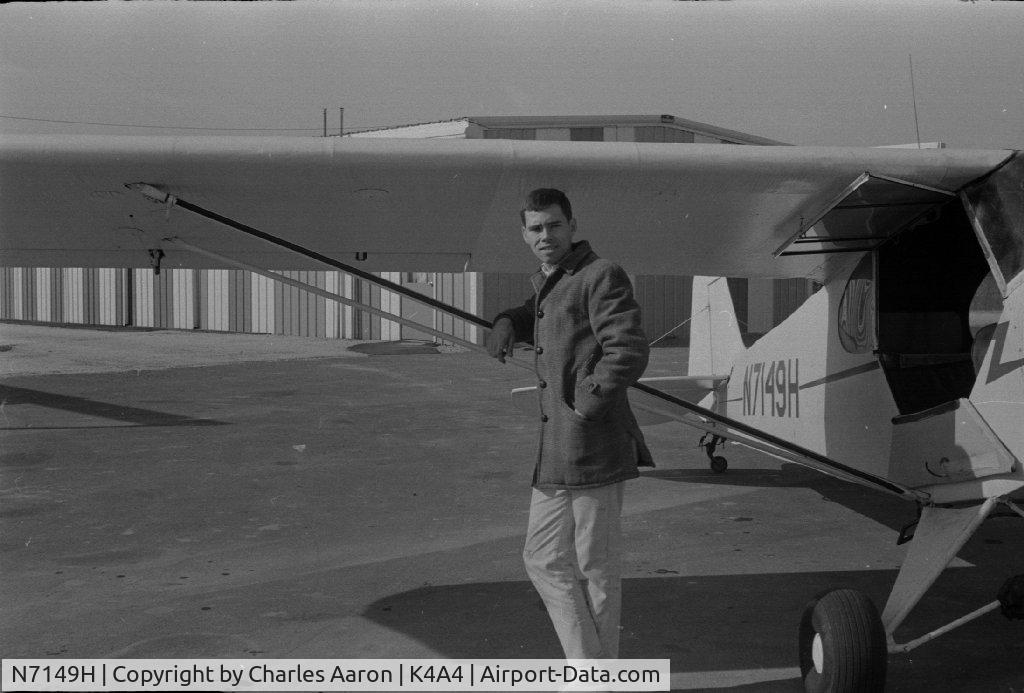 N7149H, 1946 Piper J3C-65 Cub C/N 20405, Taken at Cedartown airport K4A4 in 1967.