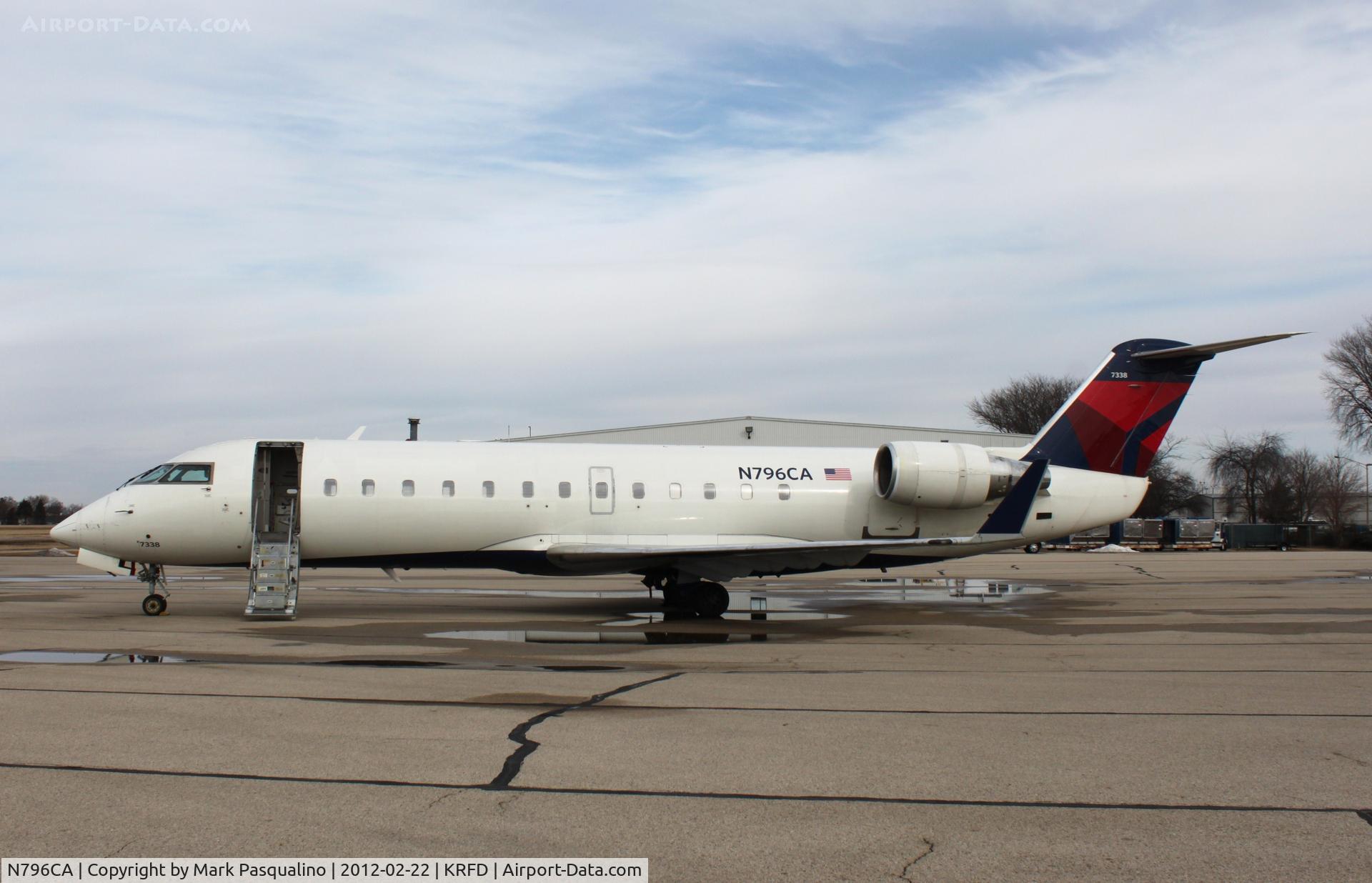 N796CA, 1999 Bombardier CRJ-100ER (CL-600-2B19) C/N 7338, CL-600-2B19