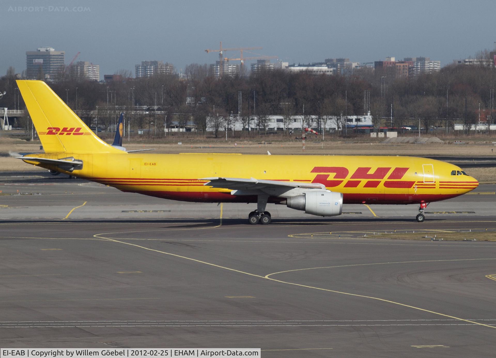EI-EAB, 1982 Airbus A300B4-203(F) C/N 199, Taxi to the Cargo gate of Schiphol Airport
